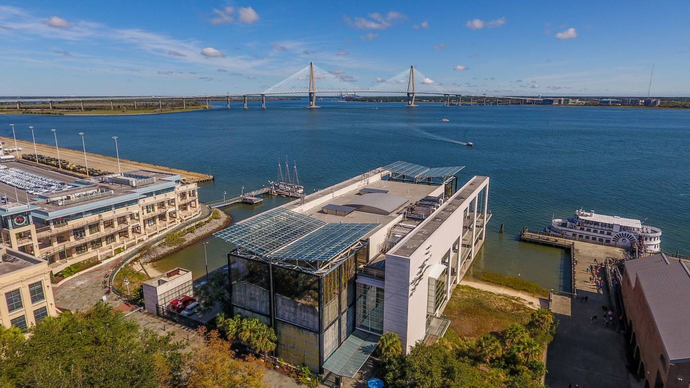 South Carolina Aquarium Exterior Repaint High Performance Coatings